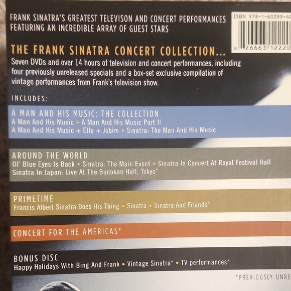 Frank Sinatra Concert Collection Box Set - Picture 3 of 8
